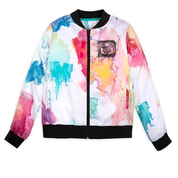 Walt Disney World Watercolor Jacket - Medium - Picture 1 of 5